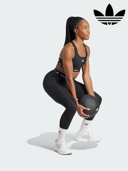 adidas Black Tech Fit Bra (V01101) | £33