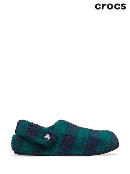 Crocs Green Classic Cosy Slippers (V01128) | £45