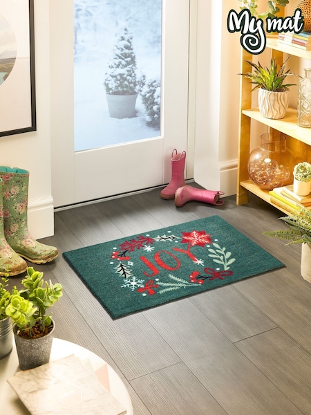 My Mat Green Festive Joy Mat (V01453) | £20