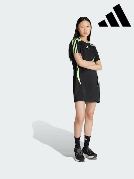 adidas Originals Black Teamgeist Adicolor T-Shirt Dress (V01612) | £40