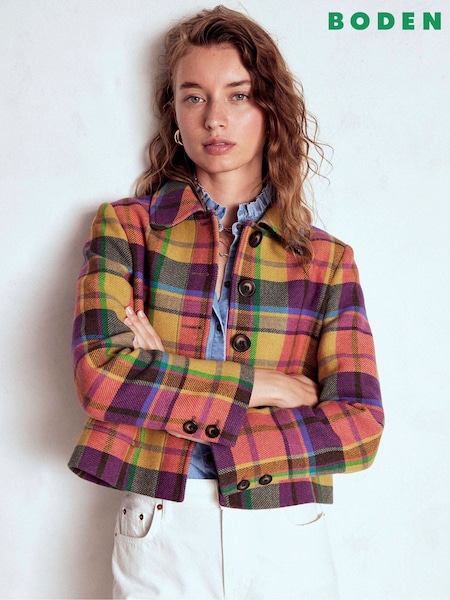 Boden Blue Knightsbridge Wool Jacket (V01825) | £199