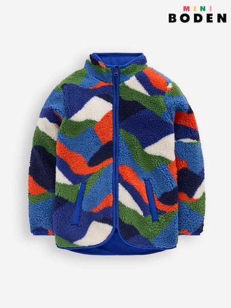 Boden Green Cosy Borg Jacket (V01853) | £39 - £45