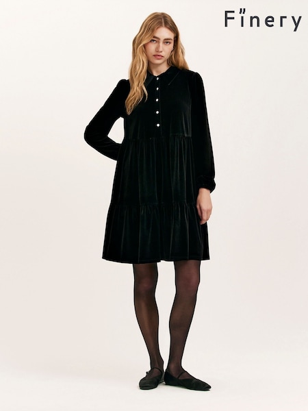 Finery Black Rosanna Dress (V02125) | £59