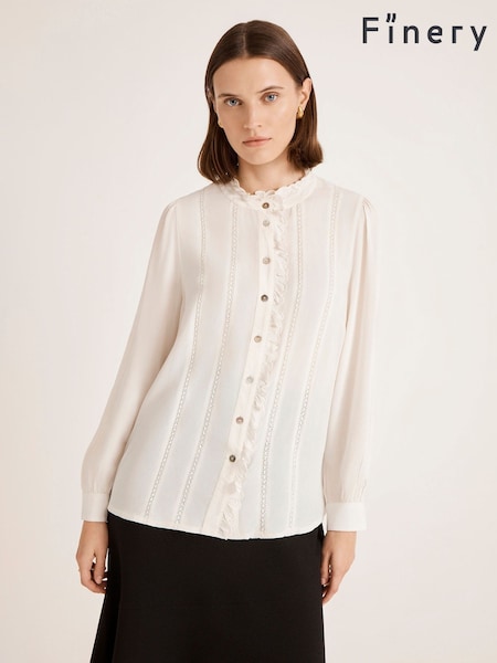 Finery White Fiora Blouse (V02144) | £49