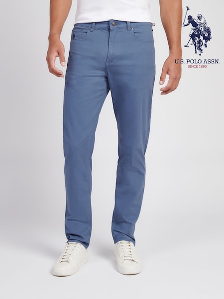 U.S. Polo Assn. Blue Core 5 Pocket Trousers (V02160) | £65