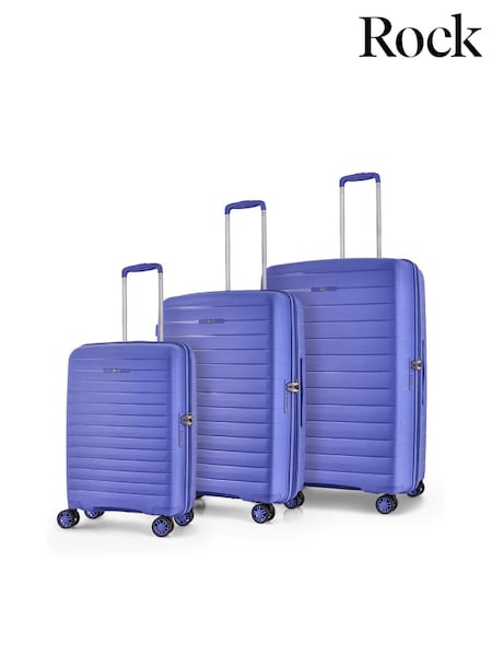Rock Luggage Palma 3 Piece Set Suitcases (V02208) | £230
