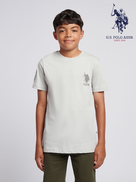 U.S. Polo Assn. Grey Player 3 T-Shirt (V02409) | £20 - £36