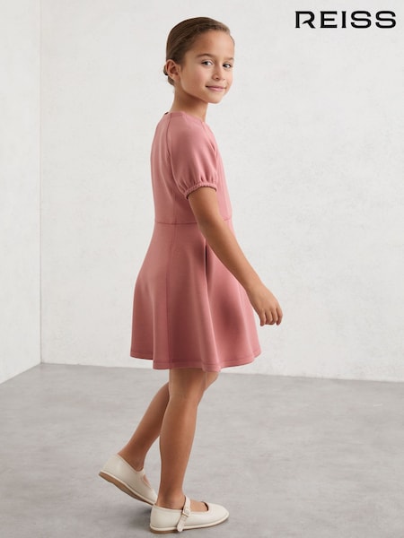 Reiss Rose Jenny 9-13 yrs Premium Interlock-Jersey Dress (V02734) | £49