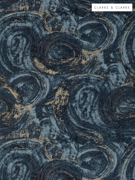 Clarke and Clarke Ink or Gilver Hatoum Metropolitan 10M Wallpaper (V03266) | £62