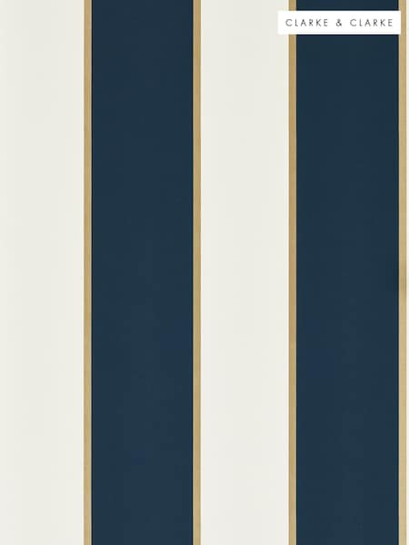 Clarke and Clarke Ink Cosmopolis Metropolitan 10M Wallpaper (V03267) | £54