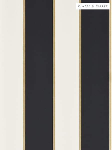 Clarke and Clarke Noir Cosmopolis Metropolitan 10M Wallpaper (V03268) | £54