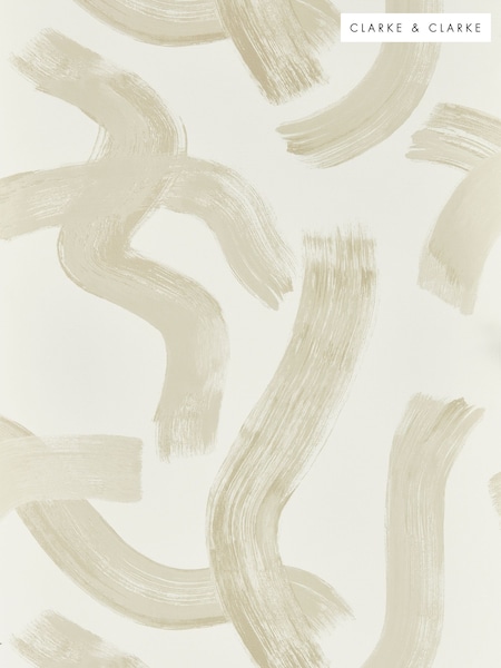Clarke and Clarke Linen Malevich Metropolitan 10M Wallpaper (V03279) | £54