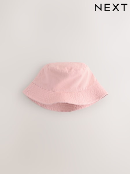 Pink Bucket Hat (3mths-16yrs) (V03666) | £7 - £8