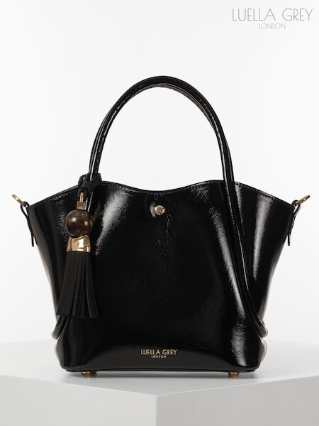 Luella Grey Flo Cross-Body Black Bag (V03746) | £89