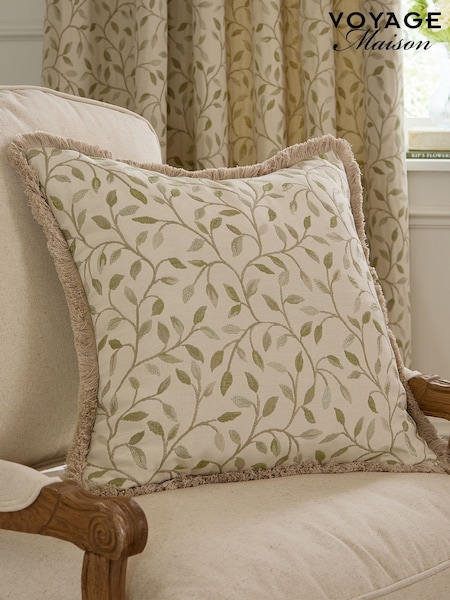 Voyage Maison Lichen Cervino Woven Jaquard Cushion (V04264) | £26