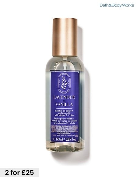 Bath & Body Works Lavender Vanilla Essential Oil Mist 173ml (V04693) | £10