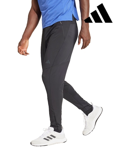 adidas Black Designed For Training Hybrid Joggers (V06240) | £50
