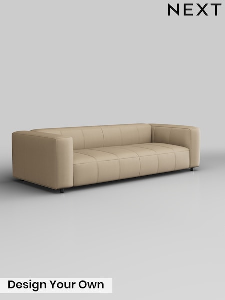 Turin Leather/Light Natural Jefferson Leather (V06243) | £2,225