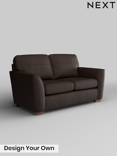 Turin Leather/Dark Brown Malvern Leather (V06255) | £1,625