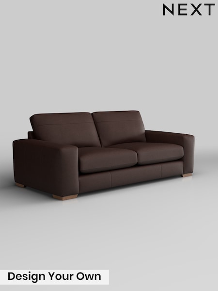 Rustic Leather/Dark Brown Houghton Leather Deep Sit (V06258) | £2,075