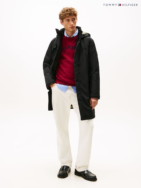 Tommy Hilfiger Black Tech Water Repellent Thermal Padded Parka (V06397) | £350