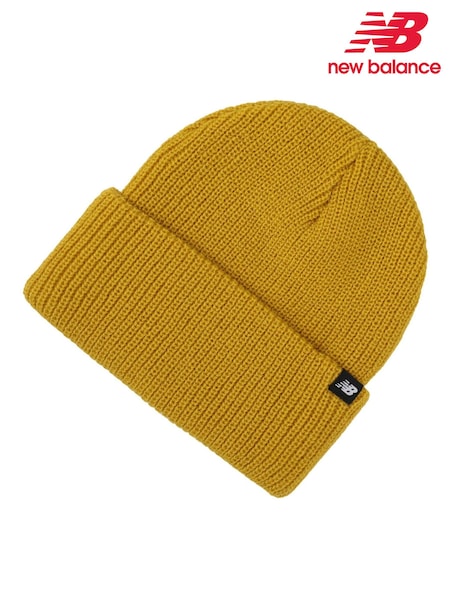 New Balance Yellow Fisherman Beanie (V06420) | £20