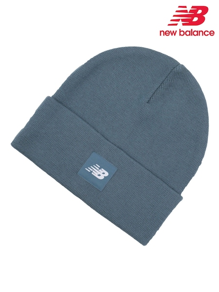 New Balance Blue Flying NB Knit Cuffed Beanie (V06421) | £22