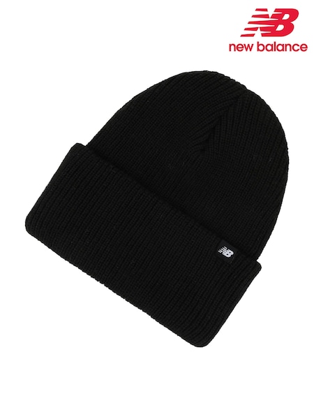 New Balance Black Fisherman Beanie (V06435) | £20