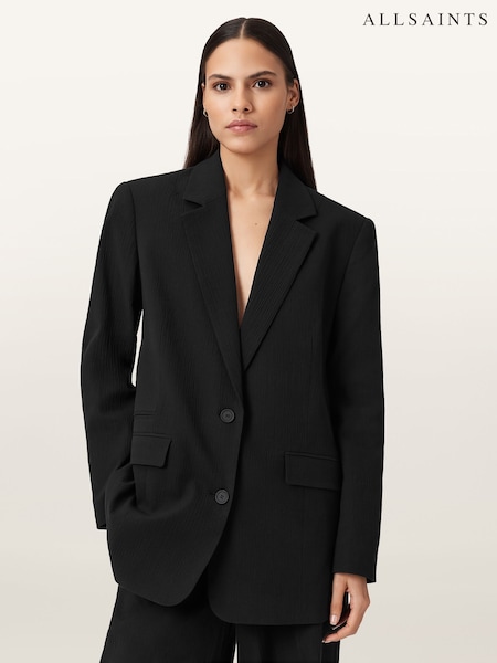 AllSaints Black Essen Blazer (V06558) | £259