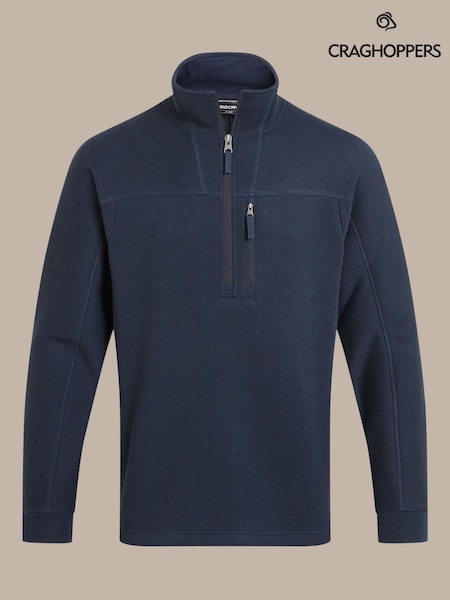 Craghoppers Blue Tatton III Half Zip Fleece (V06815) | £45