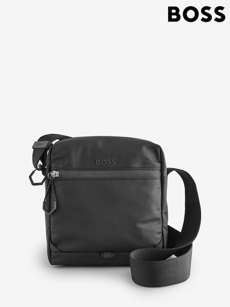BOSS Black Stenson Logo Zip Bag (V06846) | £99