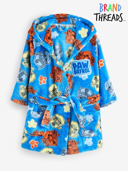 Brand Threads Blue Paw Patrol Dressing Gown (V08129) | £25