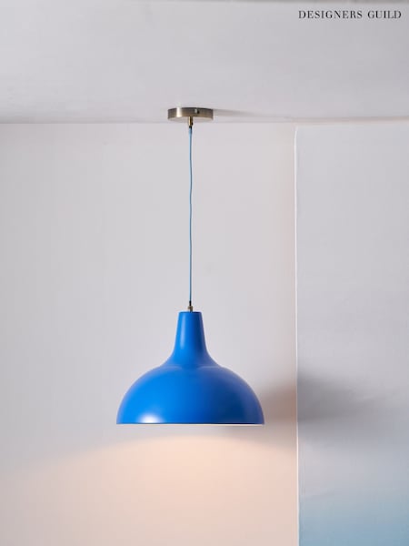 Designers Guild Cobalt Tortona Ceiling Pendant (V08140) | £125