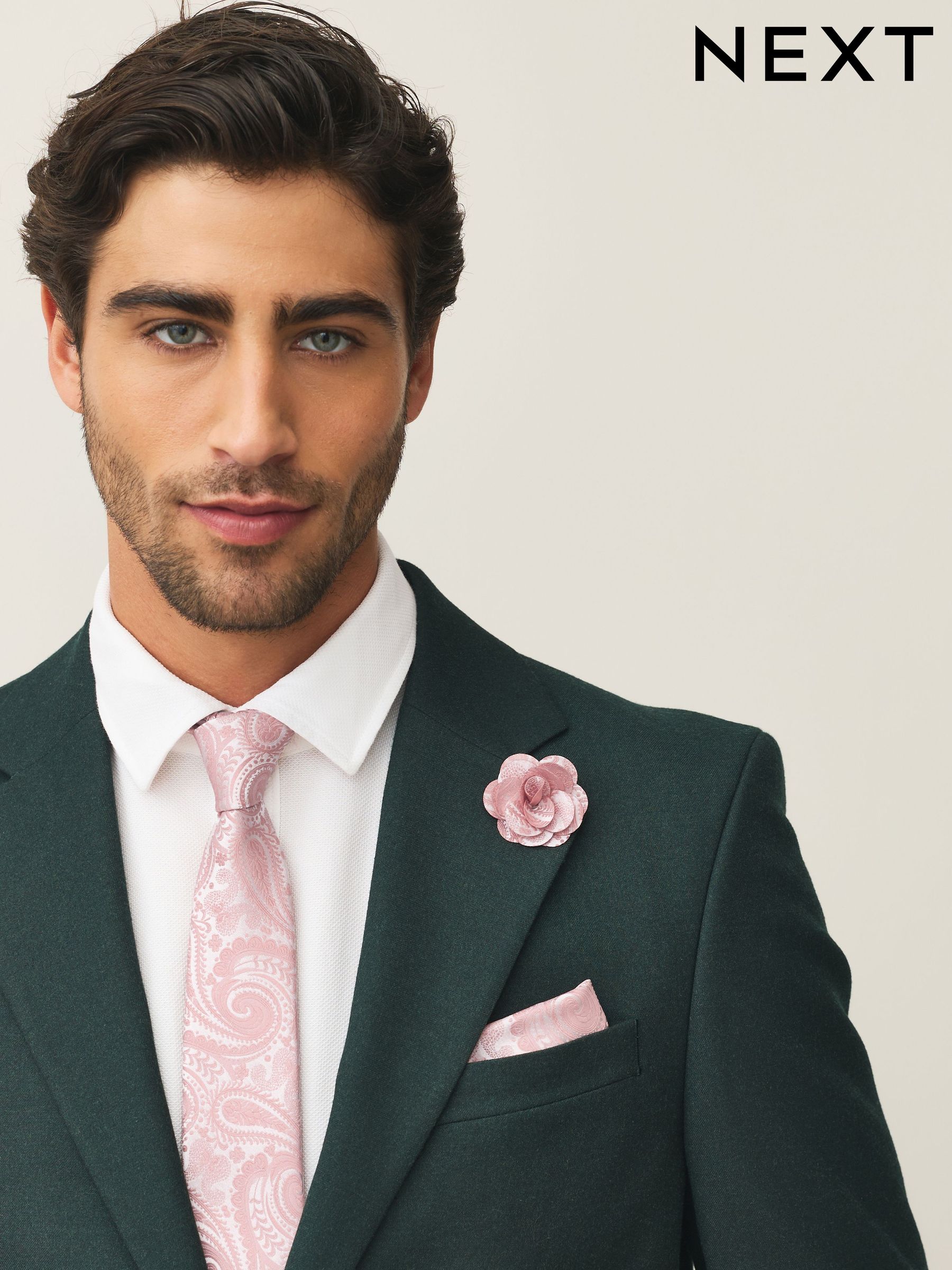 next tie pocket square