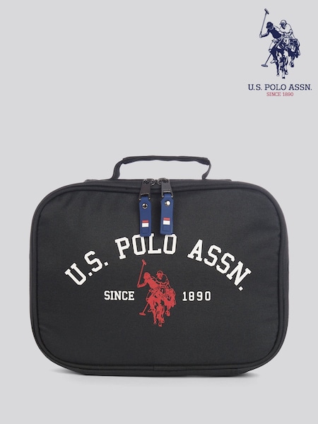 U.S. Polo Assn Black Signature Arch Print Lunchbag (V08284) | £18