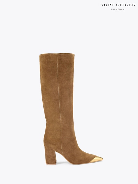 Kurt Geiger London Regent Cap Knee Boots (V08438) | £299