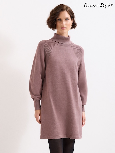 Phase Eight Brown Ellie Dress (V08449) | £99