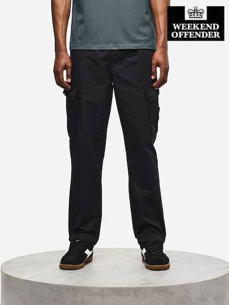 Weekend Offender Eldon Relaxed Cotton Trousers (V08853) | £85
