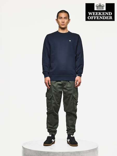 Weekend Offender Blue Ferrer Badge Sweatshirt (V08866) | £65