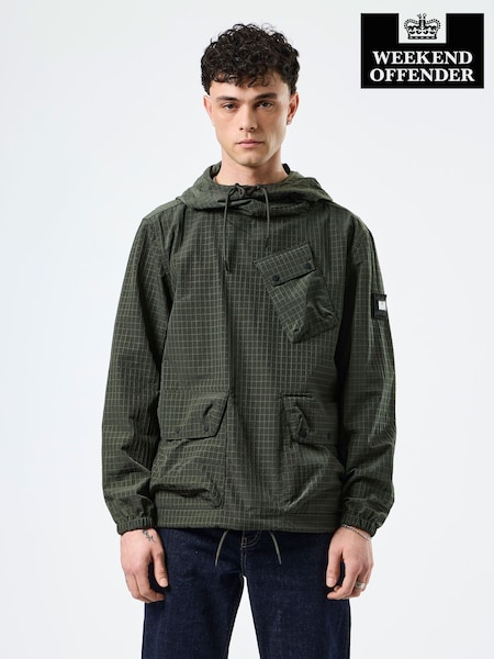 Weekend Offender Green Grohl Ripstop Overtop (V08890) | £125
