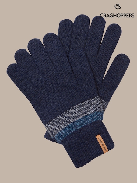 Craghoppers Blue Forster Gloves (V09255) | £22.50