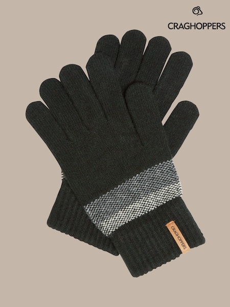 Craghoppers Forster Black Gloves (V09260) | £22.50
