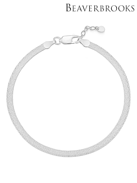 Beaverbrooks Sterling Silver Bracelet (V09527) | £39