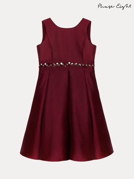 Phase Eight Red Jasmine Tulle Dress (V10646) | £69