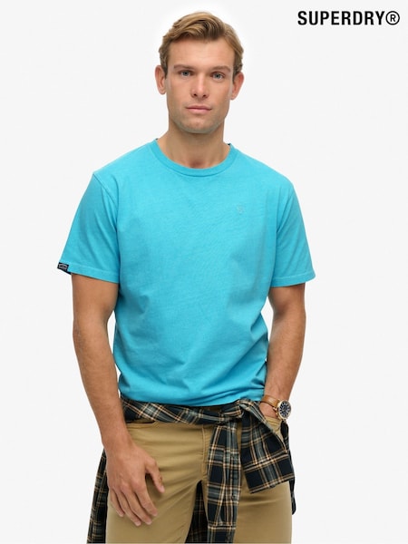 Superdry Blue Essentials Relaxed T-Shirt (V11555) | £23