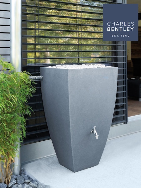 Charles Bentley Grey Modena 100L Water Butt (V11823) | £296