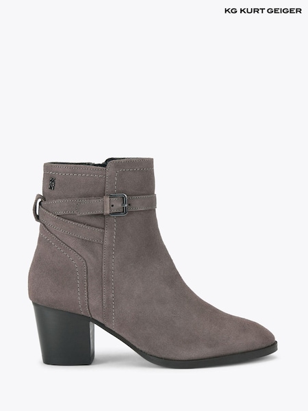 KG Kurt Geiger Grey Chelsey Boots (V12694) | £89