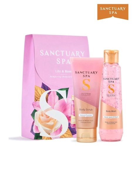Sanctuary Spa Lily Rose Pampering Bodycare Duo Gift Set Worth 11 (V12930) | £10