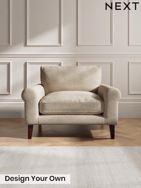 Boucle Weave Easy Clean/Dark Natural Palermo Relaxed Sit (V13005) | £775