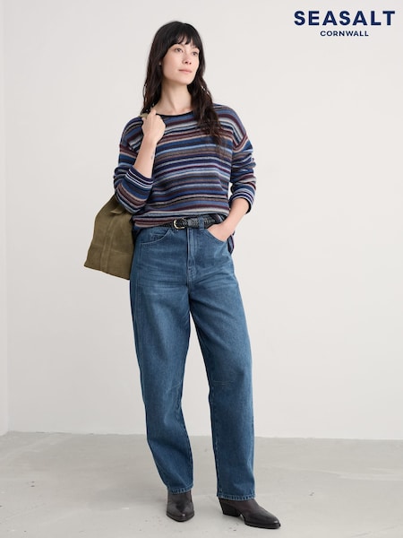 Seasalt Cornwall Blue Fruity Jumper (V13098) | £70
